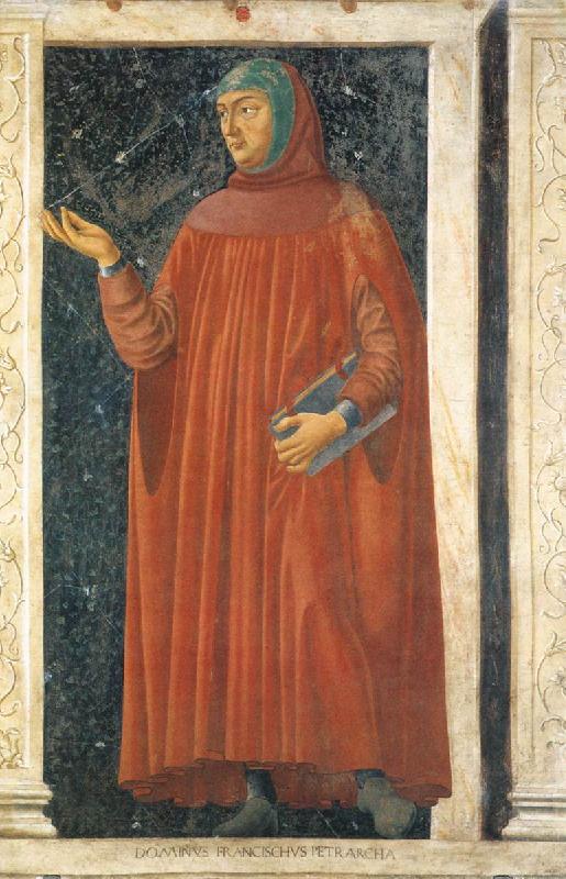 Andrea del Castagno Francesco Petrarca oil painting image